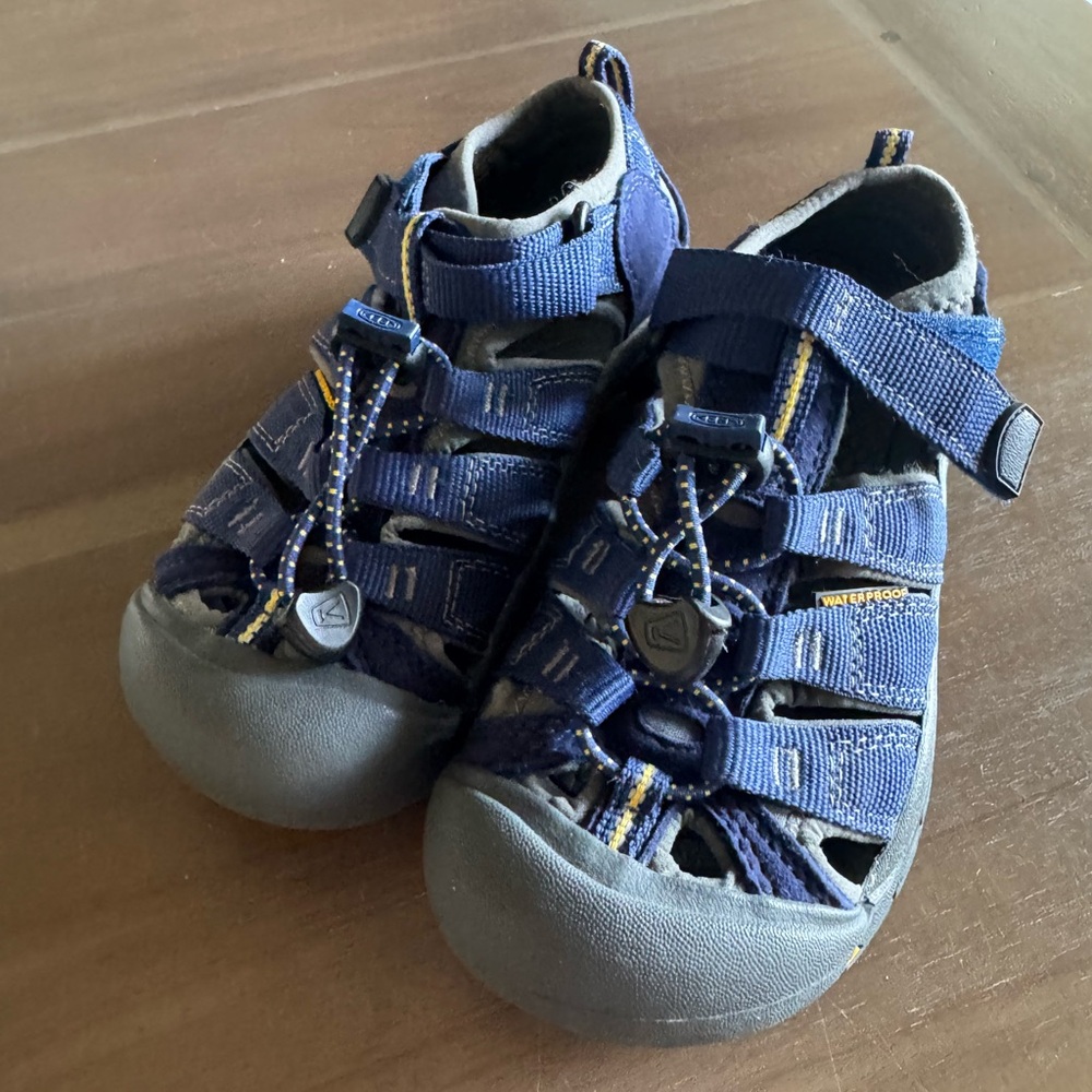 Keen Blue and Gray Kids' Outdoor Sandals